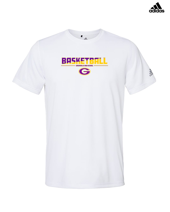 Greenville HS Girls Basketball Cut - Mens Adidas Performance Shirt
