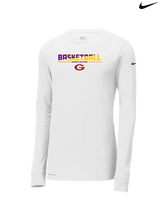 Greenville HS Girls Basketball Cut - Mens Nike Longsleeve
