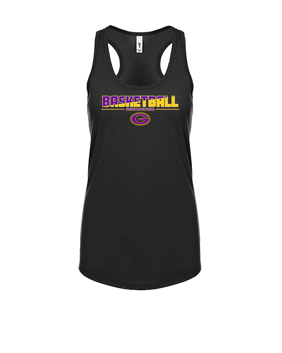 Greenville HS Boys Basketball Cut - Womens Tank Top