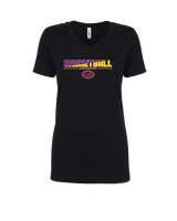 Greenville HS Girls Basketball Cut - Womens Vneck