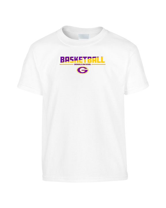 Greenville HS Boys Basketball Cut - Youth Shirt