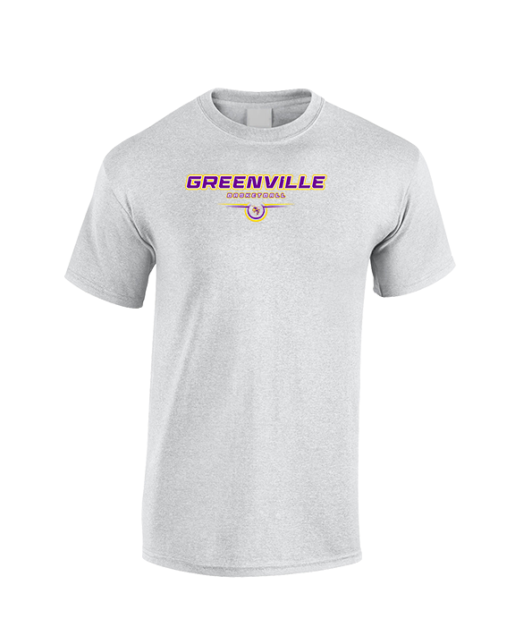 Greenville HS Boys Basketball Design - Cotton T-Shirt