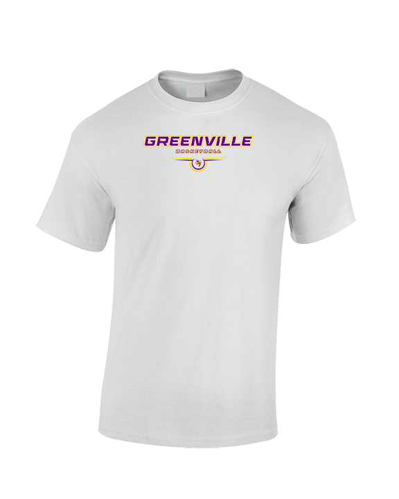 Greenville HS Boys Basketball Design - Cotton T-Shirt
