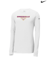 Greenville HS Girls Basketball Design - Mens Nike Longsleeve
