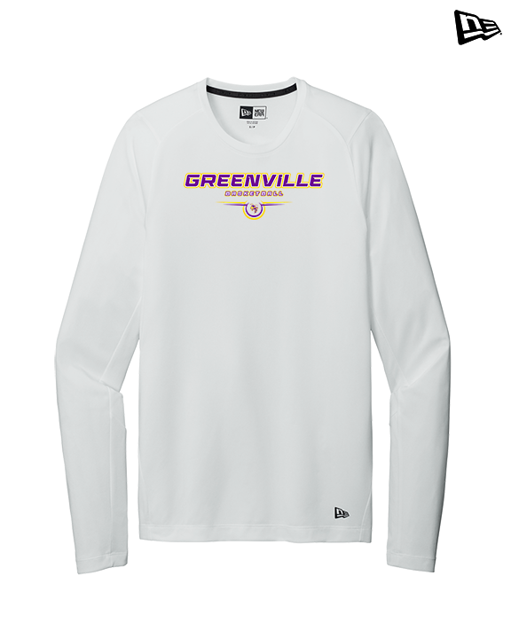 Greenville HS Boys Basketball Design - New Era Performance Long Sleeve
