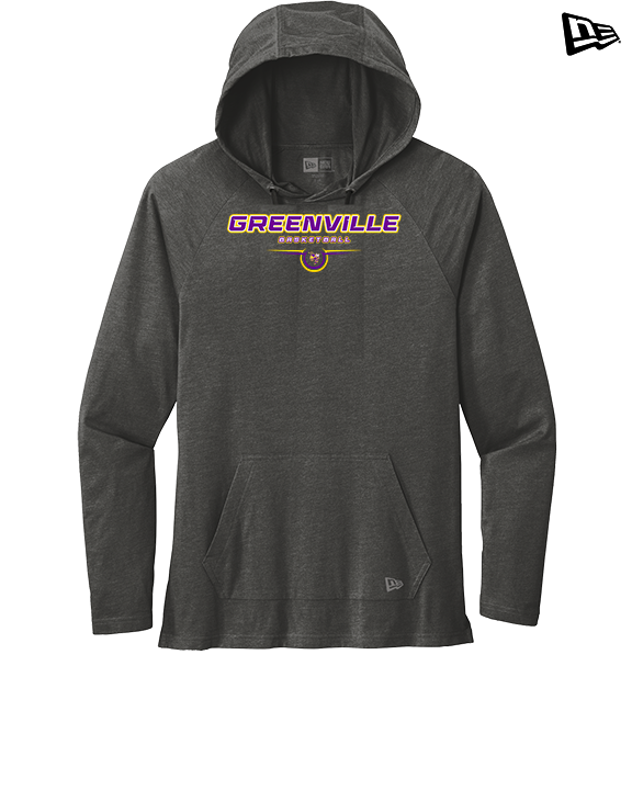 Greenville HS Boys Basketball Design - New Era Tri-Blend Hoodie