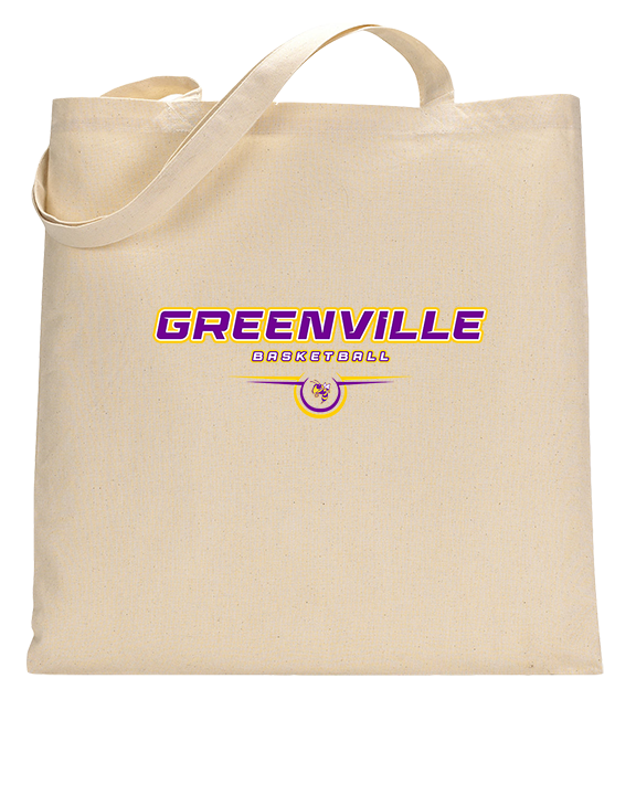 Greenville HS Boys Basketball Design - Tote