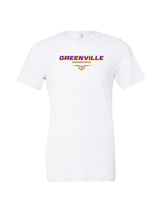 Greenville HS Boys Basketball Design - Tri-Blend Shirt