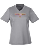 Greenville HS Boys Basketball Design - Womens Performance Shirt