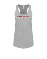 Greenville HS Boys Basketball Design - Womens Tank Top