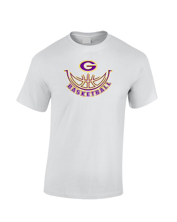 Greenville HS Boys Basketball Outline - Cotton T-Shirt