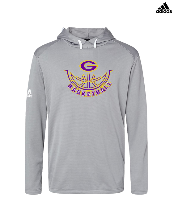 Greenville HS Girls Basketball Outline - Mens Adidas Hoodie