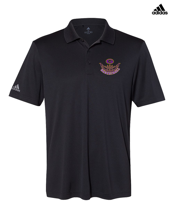 Greenville HS Girls Basketball Outline - Mens Adidas Polo