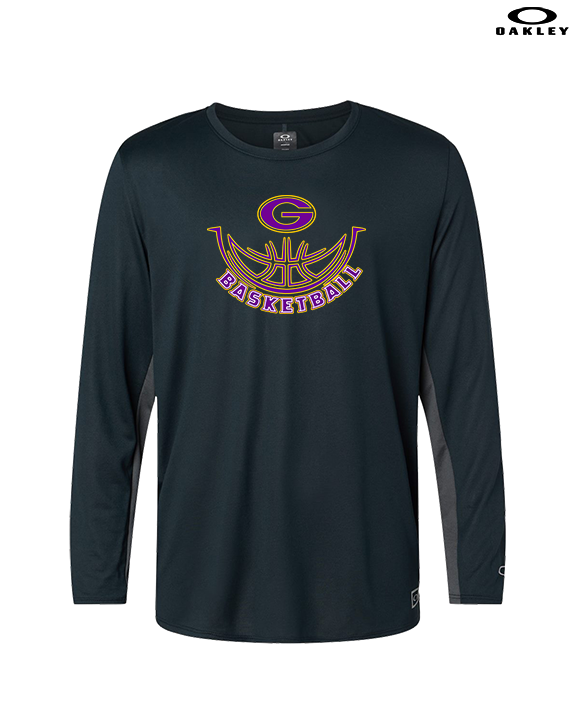 Greenville HS Girls Basketball Outline - Mens Oakley Longsleeve