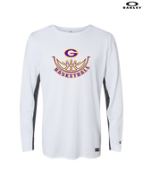 Greenville HS Boys Basketball Outline - Mens Oakley Longsleeve