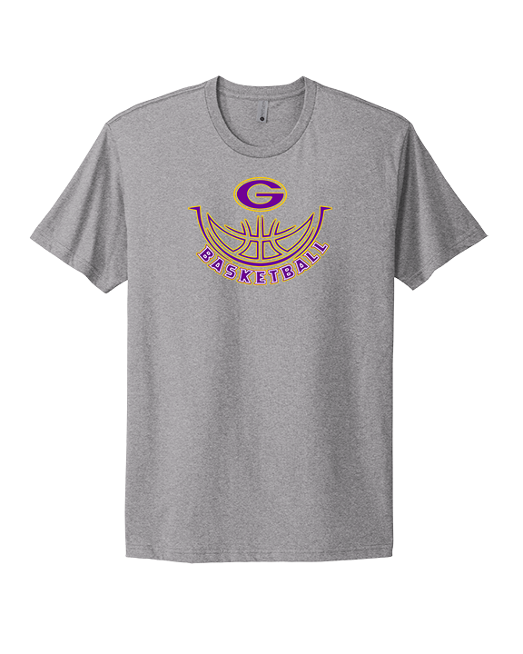 Greenville HS Boys Basketball Outline - Mens Select Cotton T-Shirt