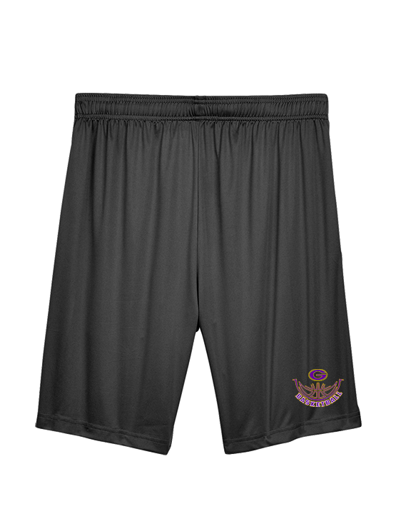 Greenville HS Girls Basketball Outline - Mens Training Shorts with Pockets