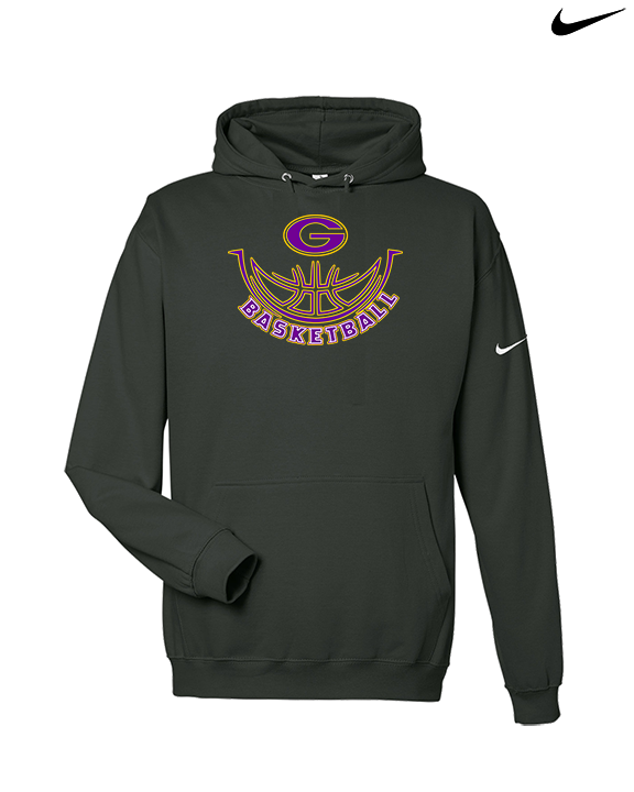 Greenville HS Girls Basketball Outline - Nike Club Fleece Hoodie