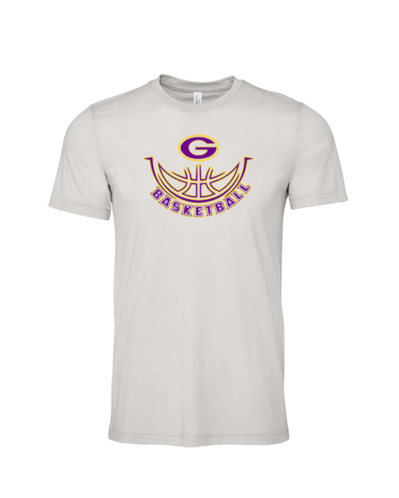 Greenville HS Boys Basketball Outline - Tri-Blend Shirt