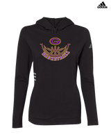 Greenville HS Boys Basketball Outline - Womens Adidas Hoodie