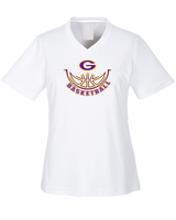 Greenville HS Boys Basketball Outline - Womens Performance Shirt