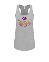 Greenville HS Girls Basketball Outline - Womens Tank Top
