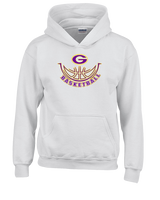 Greenville HS Boys Basketball Outline - Youth Hoodie