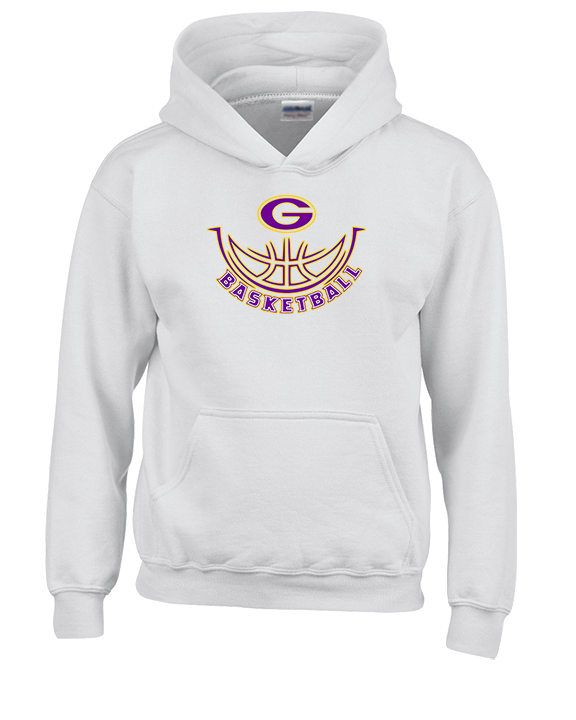 Greenville HS Boys Basketball Outline - Youth Hoodie