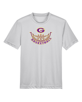 Greenville HS Girls Basketball Outline - Youth Performance Shirt