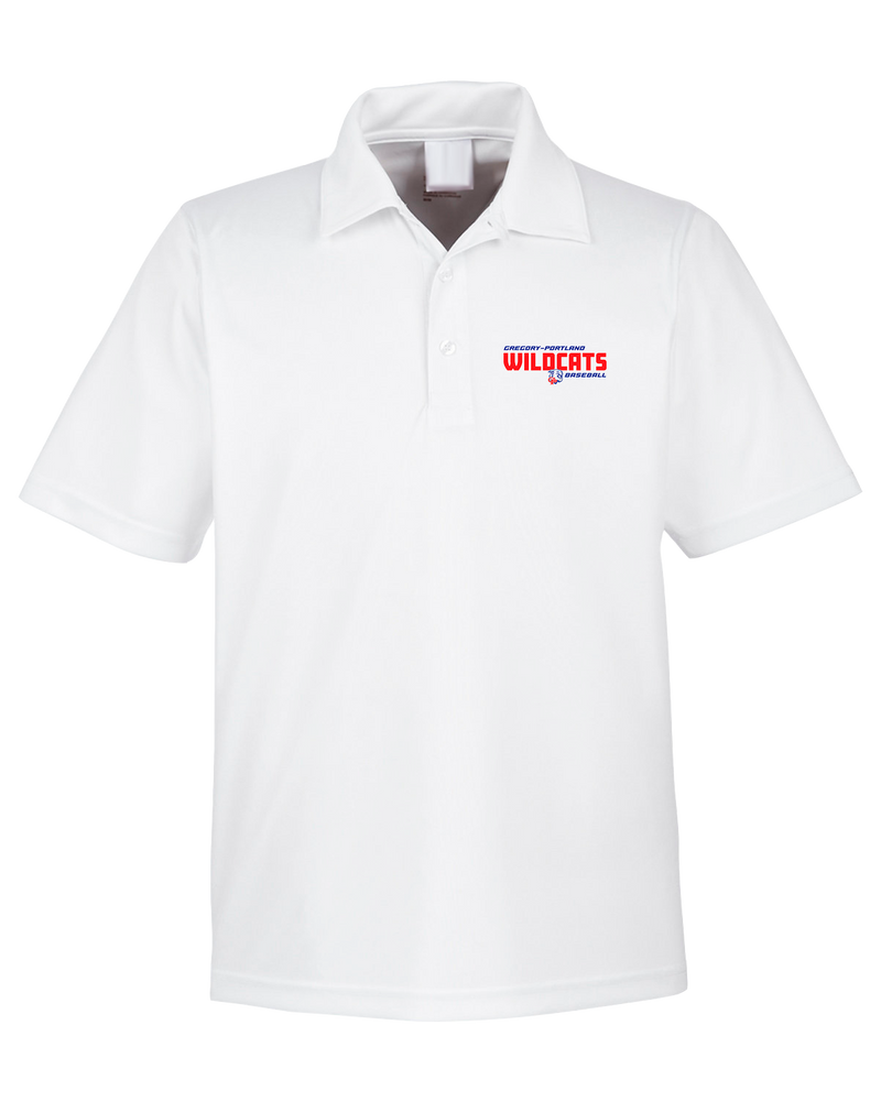 Gregory-Portland HS Baseball Bold - Men's Polo