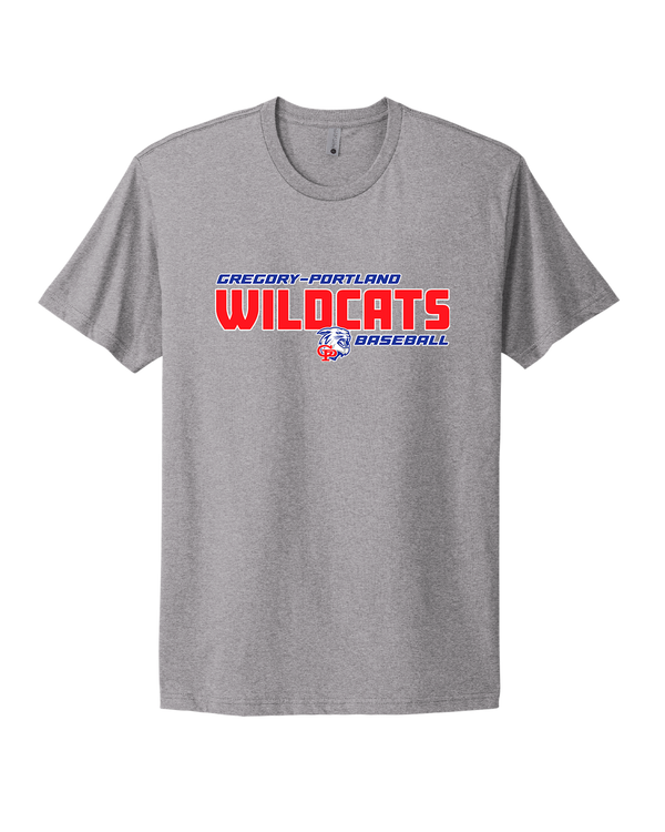 Gregory-Portland HS Baseball Bold - Select Cotton T-Shirt