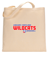 Gregory-Portland HS Baseball Bold - Tote Bag
