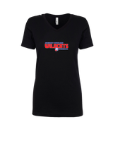 Gregory-Portland HS Baseball Bold - Womens V-Neck