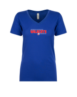 Gregory-Portland HS Baseball Bold - Womens V-Neck