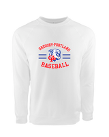 Gregory-Portland HS Baseball Curve - Crewneck Sweatshirt