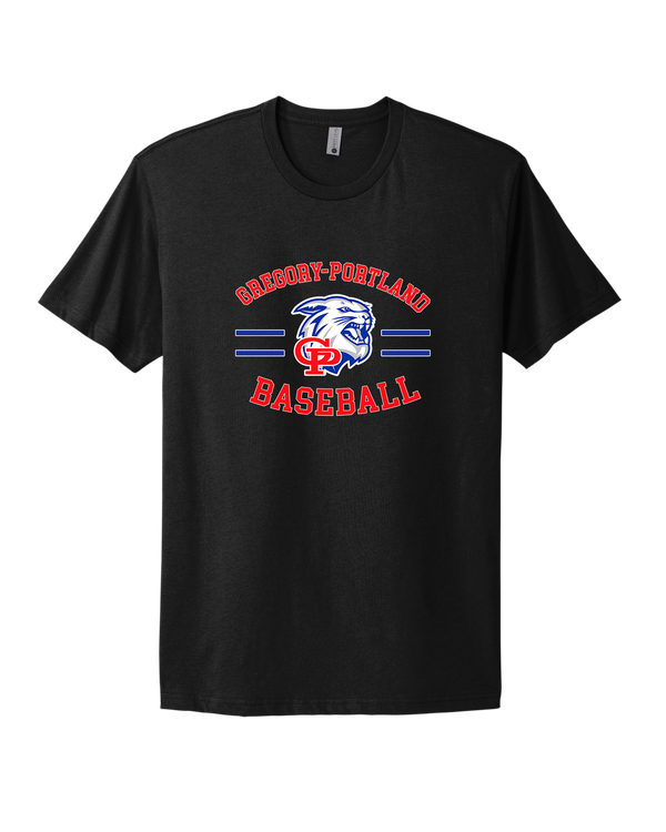 Gregory-Portland HS Baseball Curve - Select Cotton T-Shirt