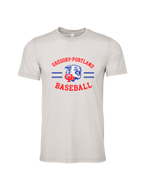 Gregory-Portland HS Baseball Curve - Mens Tri Blend Shirt