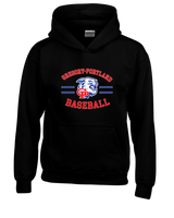 Gregory-Portland HS Baseball Curve - Youth Hoodie