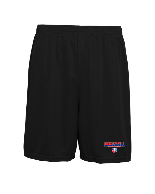 Gregory-Portland HS Baseball Cut - 7 inch Training Shorts