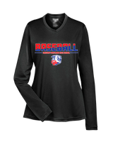 Gregory-Portland HS Baseball Cut - Womens Performance Long Sleeve