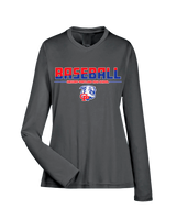 Gregory-Portland HS Baseball Cut - Womens Performance Long Sleeve