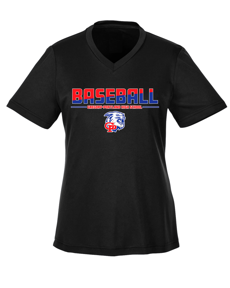 Gregory-Portland HS Baseball Cut - Womens Performance Shirt