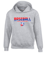 Gregory-Portland HS Baseball Cut - Youth Hoodie