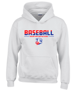 Gregory-Portland HS Baseball Cut - Youth Hoodie