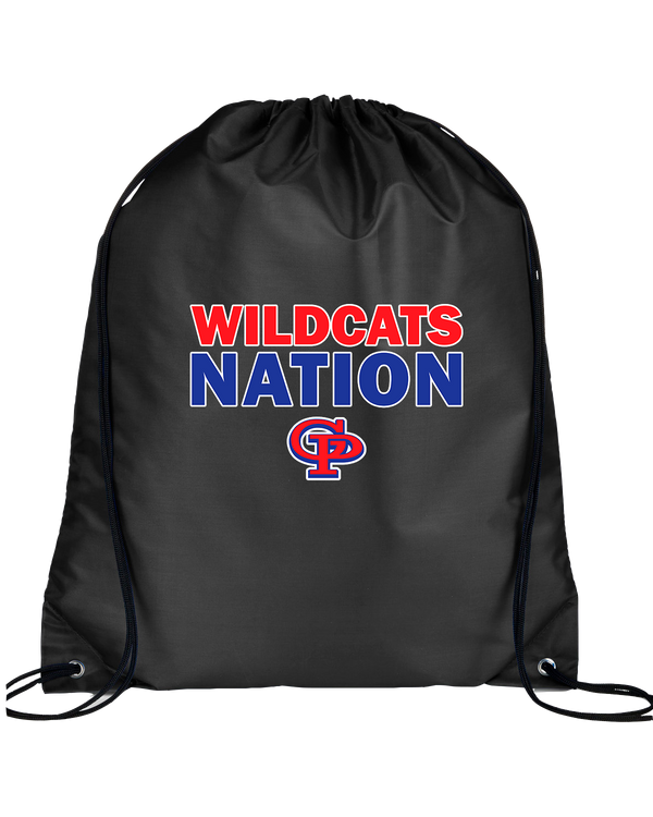 Gregory-Portland HS Baseball Nation - Drawstring Bag