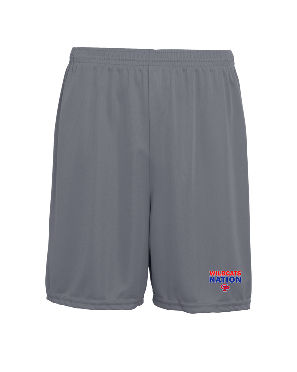 Gregory-Portland HS Baseball Nation - 7 inch Training Shorts
