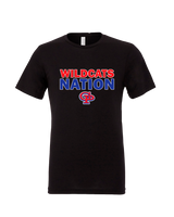 Gregory-Portland HS Baseball Nation - Mens Tri Blend Shirt