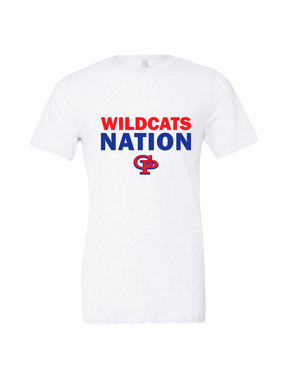 Gregory-Portland HS Baseball Nation - Mens Tri Blend Shirt