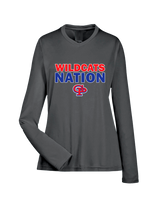 Gregory-Portland HS Baseball Nation - Womens Performance Long Sleeve