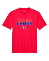 Gregory-Portland HS Baseball Nation - Youth Performance T-Shirt